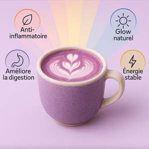 Sachet de Poudre de Ube Bio + Fouet Électrique Offert